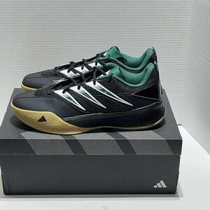 adidas Dame Certified 3 Mens Low Core Black Collegiate Green Size 14 Basketball